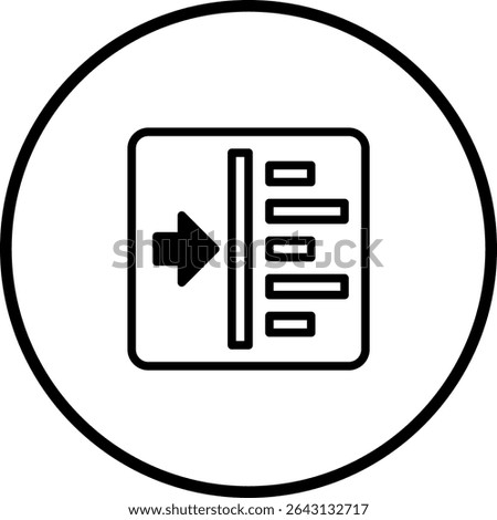Import Data Vector Icon - Data Integration and Workflow Optimization Concept
