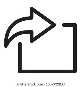 import, delivery and download icon black simple 