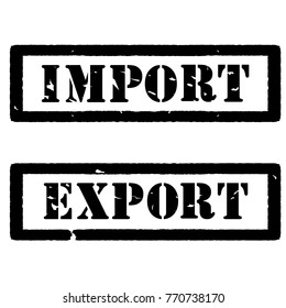 Import and export