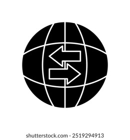 ícone importar linha de conceito de exportação. Ilustração de elemento simples. importar design de símbolo de estrutura de tópicos de conceito.