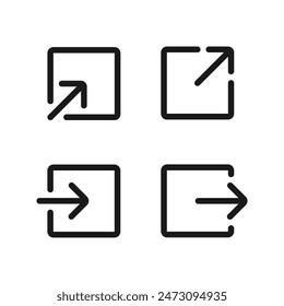 Import and export, transfer and download flie symbol icon vector 