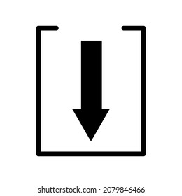 Importar símbolo de diseño de iconos aislado