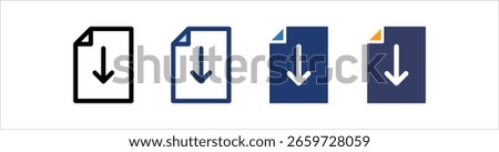 Import Icon Set Multiple Style Collection