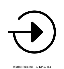 Ilustración de diseño de símbolo de Vector de icono de importación