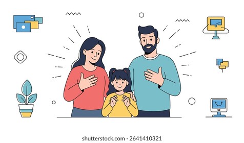Importance of Family Support and Emotional Connection in the Digital Modern World