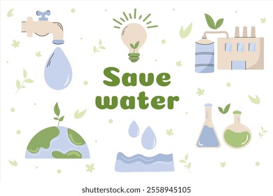 Importance of saving water for a sustainable future in everyday life