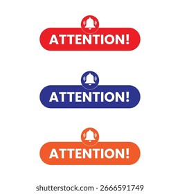Anuncio importante Anuncio con icono de campana
