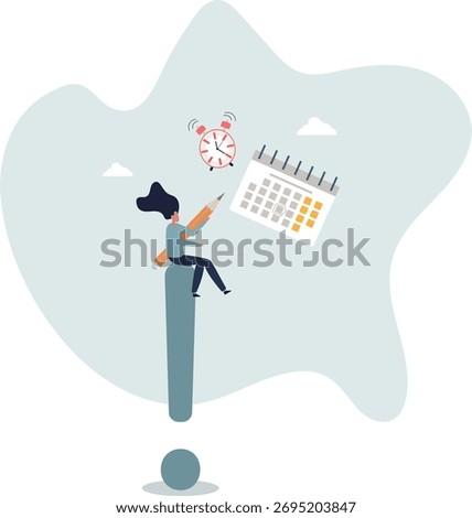 Important appointment calendar date, reminder or schedule for meeting or event, work deadline or planning for launch date concept.life and employment of people.