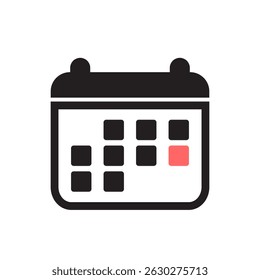 Important Date Calendar Icon. EPS10