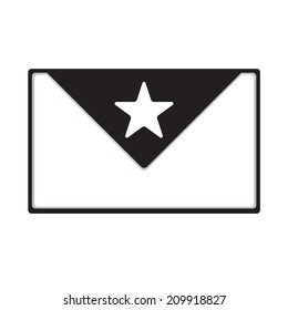 Important Envelope for Letters. Vector Illustration