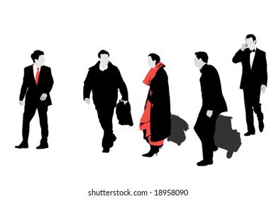 important hotel guests arriving