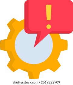 Important Icon Flat Vector Illustration