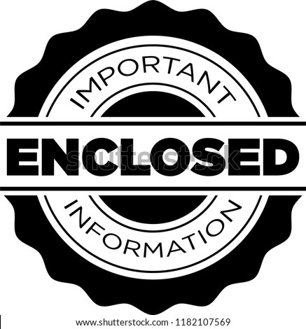 Important Information Enclosed Seal