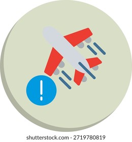 Icono de estilo de círculo plano