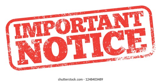 Important Notice Stamp