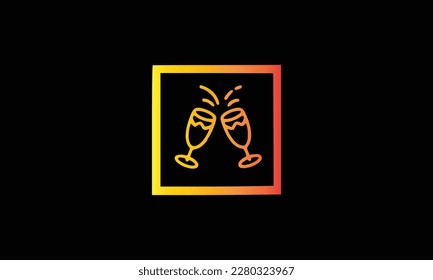 Important notification from calendar pixel perfect white linear icon for dark theme. Upcoming important event. Thin line illustration.Isolated symbol for night mode.Editable stroke.simple logo design
