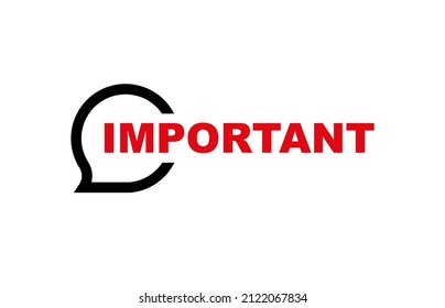 signo importante sobre fondo blanco