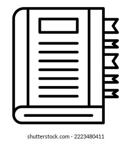 Important Topics icon vector image. Can also be used for web apps, mobile apps and print media.