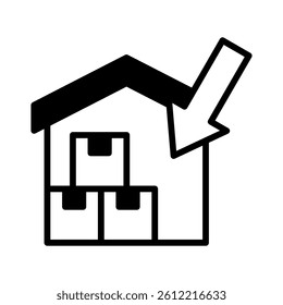 Importation Icon Element for Design