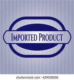 Imported Product with jean texture