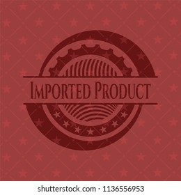 Imported Product red emblem