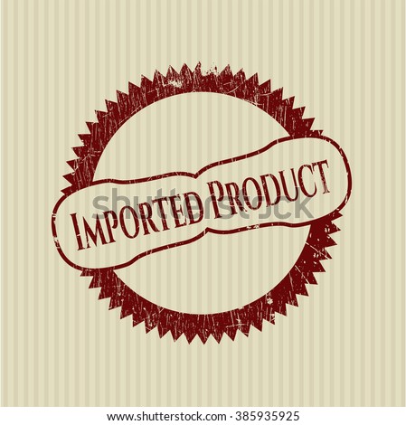 Imported Product rubber grunge texture seal