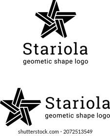 impossible star logo shape minimal