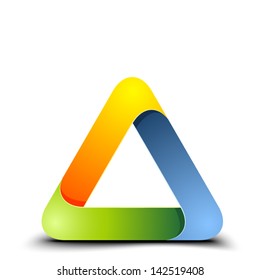 Impossible triangle sign