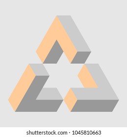 Impossible triangle vector