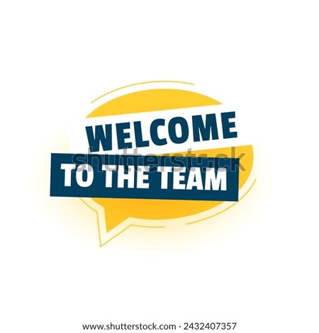 impress your new team members with creative welcome banner vector
