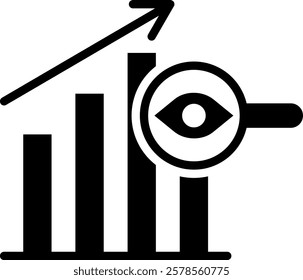 Impression Rate Icon Mixed Vector Illustration