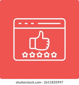 Impression Rate vector icon. Can be used for printing, mobile and web applications.