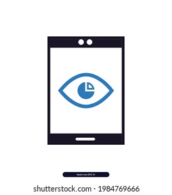 Impression Report icons. SEO optimization icons. SEO concept icons. Search engine optimization Sign and Symbols. Vector illustration, Illustration eps 10