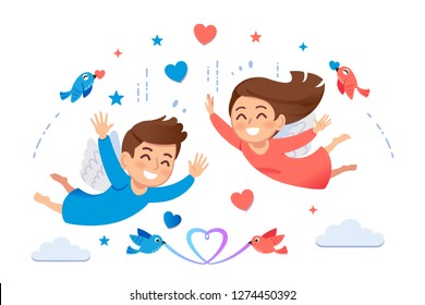 Impressions when you have great love. Giving freedom to lovers will make the couple understand each other and be happy.