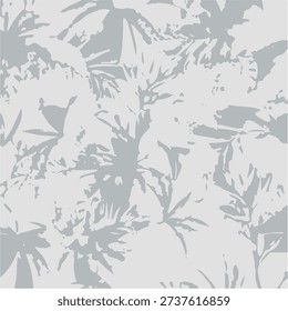  impressive design that combines eye-catching floral motifs. Large flowers and leaves in black, gray and beige tones, accompanied by curved branches, create a watercolor look Seamless watercolor floral trendy chic pattern for surface print. High quality illustration. Luxury sophisticated graphic design. Emotional tender romantic feeling. Paint wash bleeds in paper.