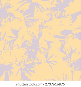  impressive design that combines eye-catching floral motifs. Large flowers and leaves in black, gray and beige tones, accompanied by curved branches, create a watercolor look Seamless watercolor floral trendy chic pattern for surface print. High quality illustration. Luxury sophisticated graphic design. Emotional tender romantic feeling. Paint wash bleeds in paper.