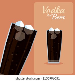 Imprimir Vodka and beer