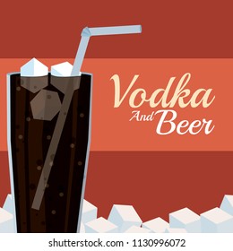 Imprimir Vodka and beer