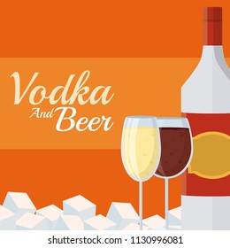 Imprimir Vodka and beer