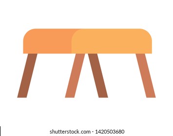 Imprimircomfortable sofa in living room with white background