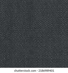 Imprint of the fabric. Vector dark texture. Horizontal seamless pattern. Repeating textile background for projects, cards, wallpaper or wrapping paper.