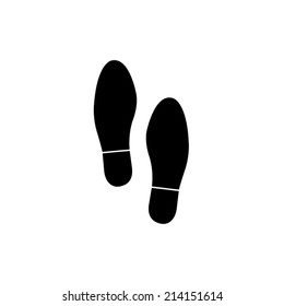 Imprint shoes icon