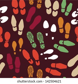 imprint soles shoes pattern