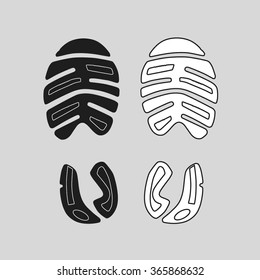 imprint soles shoes pattern