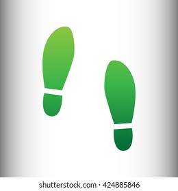 Imprint soles shoes sign