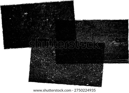 Imprint texture grungy . Rolled ink pressed texture. Screen print clean overlay pattern . Vector grainy letterpress texture .Linocut texture
