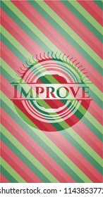 Improve christmas badge background.