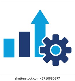 Improve Flat Blue Icon Style