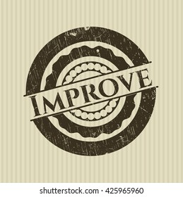 Improve grunge style stamp