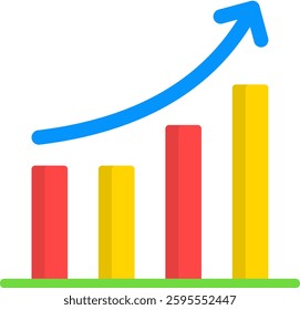 Improve Icon Flat Vector Illustration